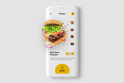 Food Ordering App UI