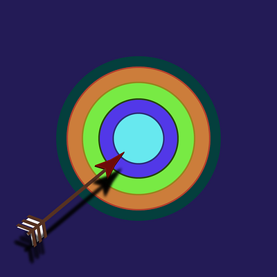 Arrow adobe arrow art brading color design graphic design illustration logo target vector