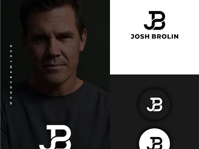 JB Initial Logo branding design graphic design initiallogo jblogo joshbrolin logo logotype monogram symbol vector