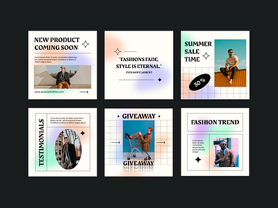 JANT - Brand Instagram Template layout ui ux