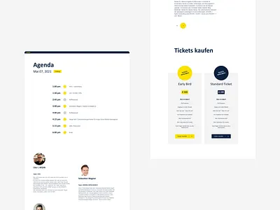 !AYCON Website - Academy academy animation book books business consultant consulting corporate design education germany glasses mobile responsive webdesign yellow