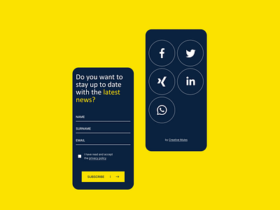 !AYCON Website - Mobile book books circle circular clean consultant consulting design flat freelancer manager menu minimal mobile responsive ui ui design ux webflow yellow