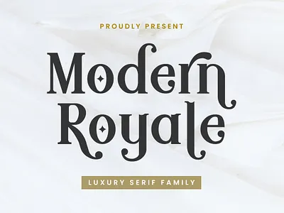 Modern Royale - Serif Typeface branding design font font design illustration logo serif font type typography ui vector web design website