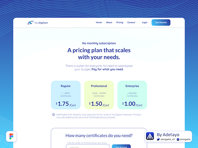 SaaS Pricing Page Design Concept branding design graphic design inspiration logo ui web