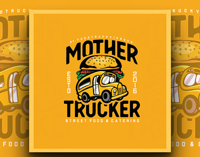 Food Truck Logo bakery branding brger logo designer burger logo burger shop buurger fast food food car food carton food funny logo food logo food logo design food logo designer food truck food shop graphic design logo restaurant logo shop vector