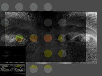 Eye for an eye. design grid illustration layout logo minimal poster type website