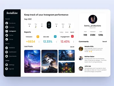Website concept facebook instagram interface social media social networks tik tok twitter ui ui concept ui inspiration ui website uidesign uidesigner uidesigns uitrends uiux ux website design websites websites inspiration