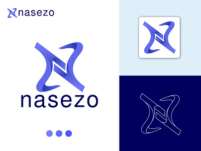 nasezo logo ( n concept ) branding businesslogo corporatelogo creativelogo design designcrowd designhilllogo designskill icon iconiclogo illustration logo logomaker logotype minimalistlogo modernlogo nlettericon nletterlogo vector