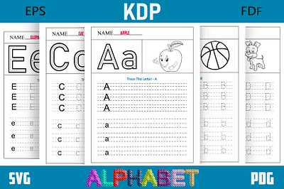 Alphabet Coloring Book for Kdp activity fonts alphabet coloring alphabet coloring kook alphabet fonts coloring book coring kdp kids book