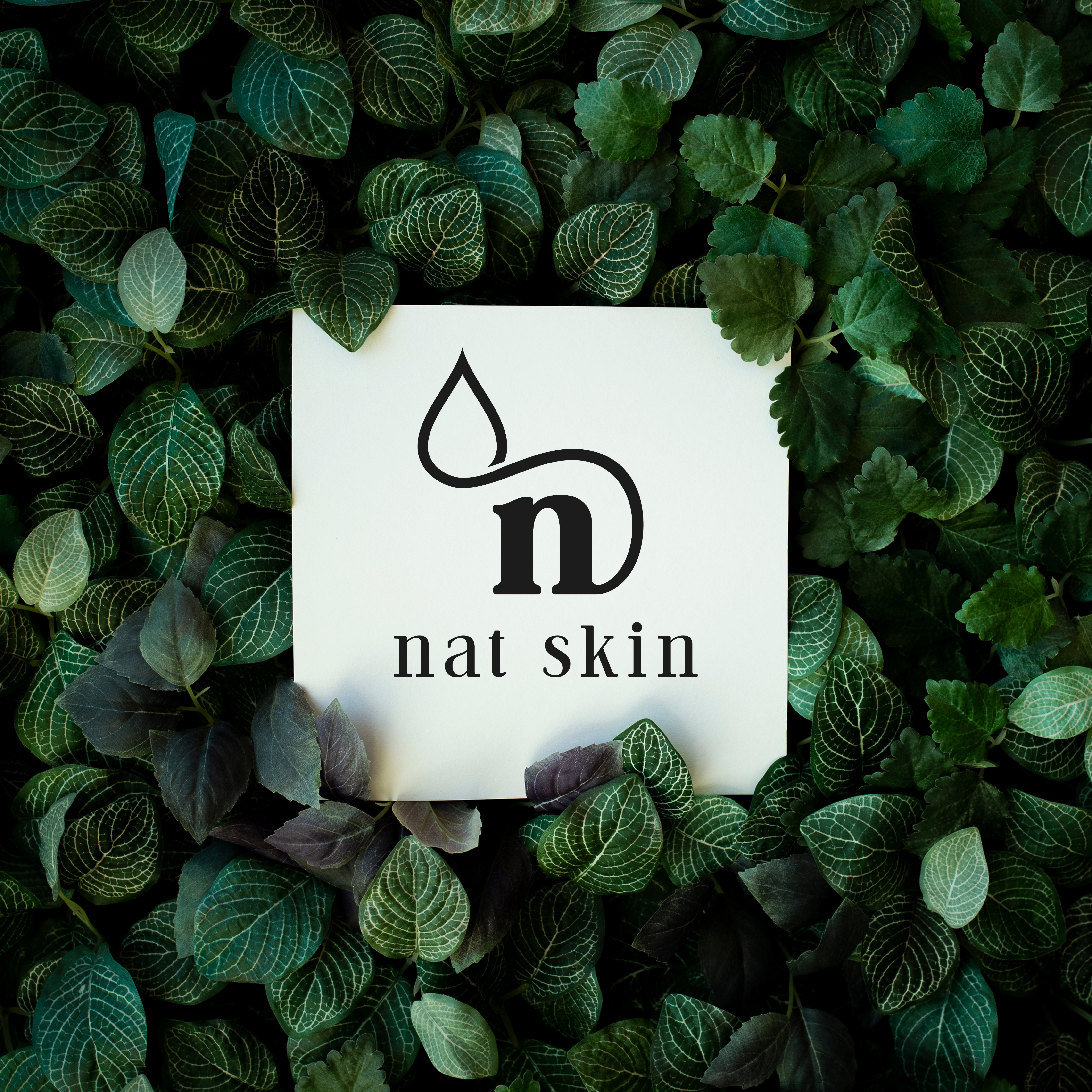 Nat Skin logo design 3d animation arga oil beauty logo brand logo branding cosmetic cosmetic logo creative logo design fashion graphic design illustration logo luxury luxury design motion graphics skincare spa ui