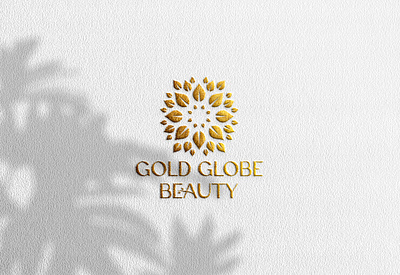 Gold Globe Beauty branding design animation arga oil beauty logo brand logo branding cosmetic cosmetic logo creative logo design fashion graphic design illustration logo motion graphics ui