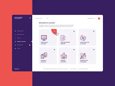Student Portal admin app design graphic design ui web app website