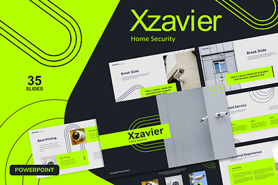 Xzavier - Home Security Presentation Template