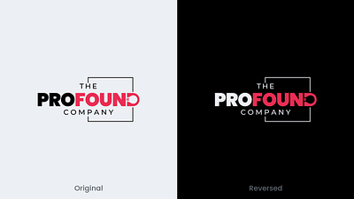 The Profound Company branding design icon illustration illustrator logo minimal vector