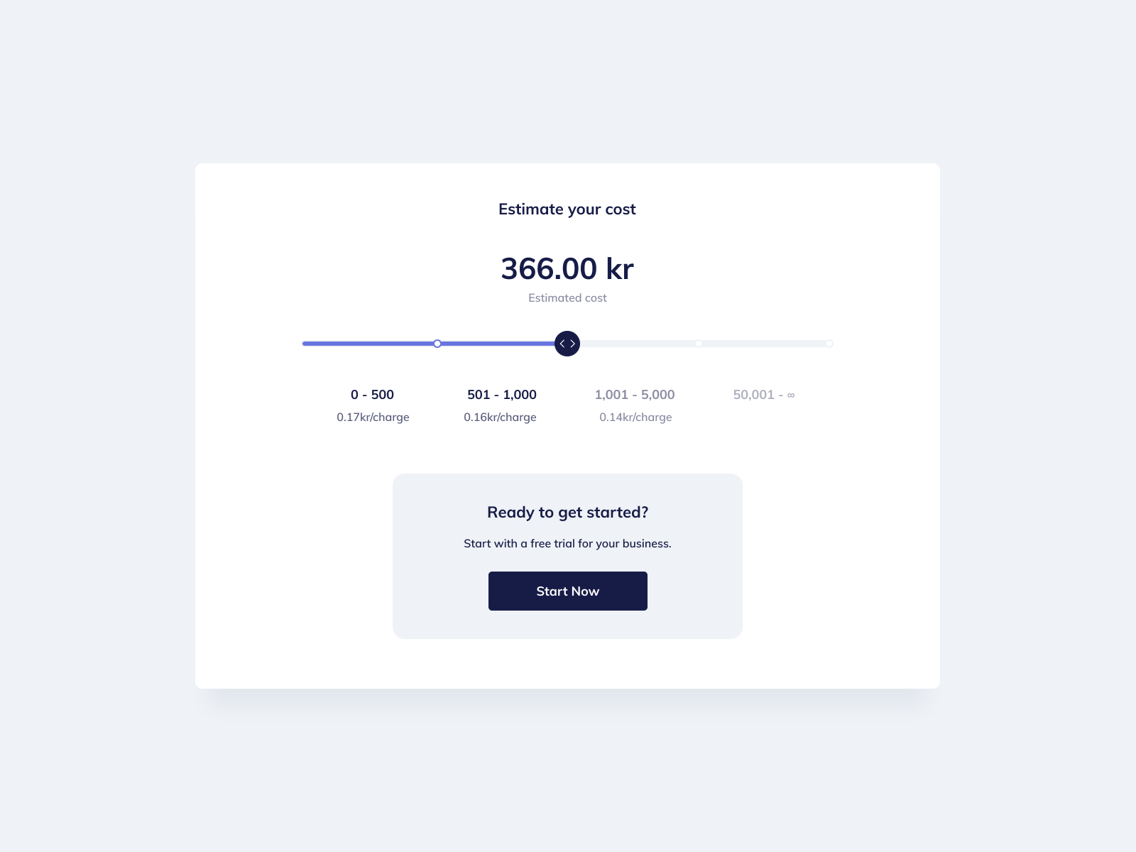 Calculate Price UI Design by Ildiko Gaspar on Dribbble