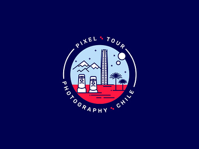 Illustrated Logo - Chile branding chile illustration logo photography