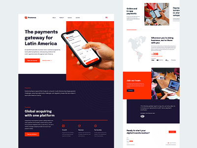 Prontomás Website costarica fintech gateway landing landing page landingpage payments site web design web page web site webdesign webpage website