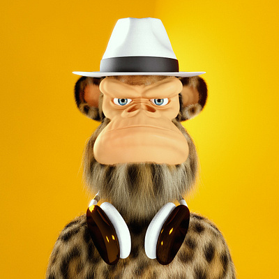 Ape with an attitude 3d animation graphic design motion graphics