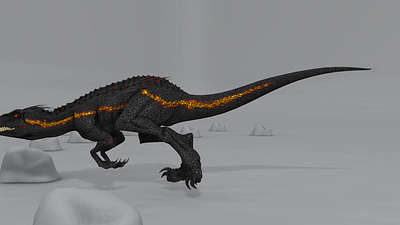 Alligator 3d animation branding graphic design logo motion graphics ui