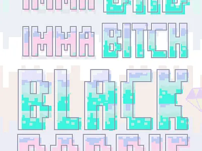 Black Barbie branding design graphic design illustration instagram typography vector