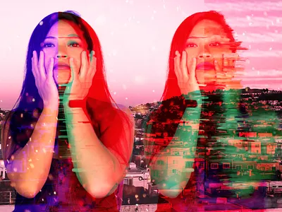 Mulholland Drive graphic design photography photoshop