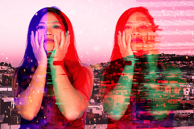 Mulholland Drive graphic design photography photoshop