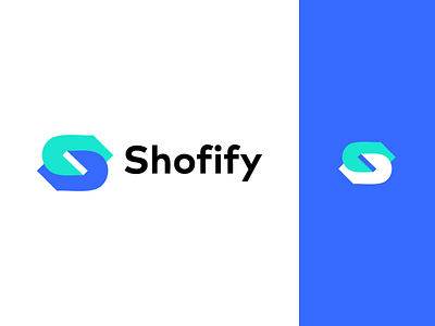 Shofify app bold brand brand identity branding design graphic design icon identity illustration logo logo design logo mark minimal modern s logo shofify typography ui vector