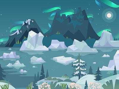 Arctic Animals designs, themes, templates and downloadable graphic elements  on Dribbble