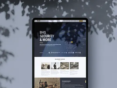 Security company web design branding design graphic design ui web web design