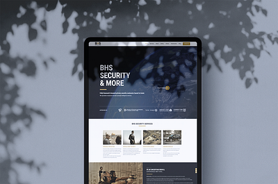 Security company web design branding design graphic design ui web web design