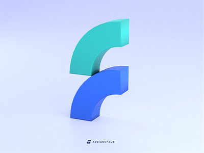 Finizzi Logo in 3D Exploration 3d 3d art 3d design brand brand and identity brand guideline brand identity branding fintech icon 3d logo logocollection