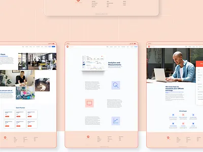 Web design for marketing network branding design graphic design ui web web design