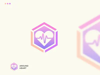Around heart! brand identitiy branding business logo creative creative logo heart logo icon logo design love logo luxury logo medical logo minimalist logo modern logo simple logo symbole unique logo