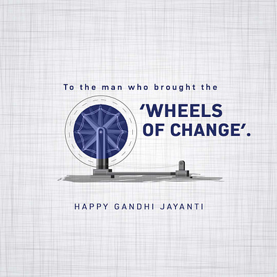 Gandhi Jayanthi adobe photoshop illustrator branding typography