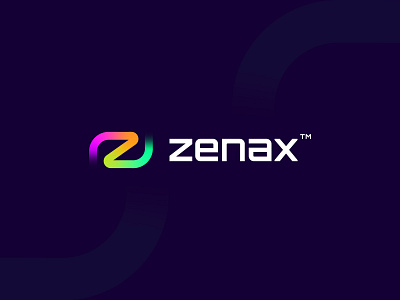 zenax - tech company brand branding creative logo icon it logo letter z logo logo design logotype minimal modern logo monogram startup tech technologies technology logo wordmark z z logo z mark