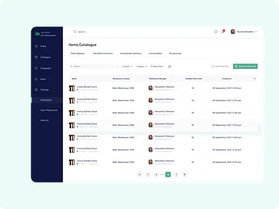 Listing Tables Design graphic design listings design product design ui user experience