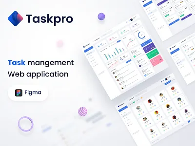 Taskpro - SaaS Admin Dashboard admin app design dashboard dashboard ui dashboard ux design dribbble best shot illustration saas saas admin saas dashboard saas ui saas ux trendy design ui ui design uiux design ux ux design web design