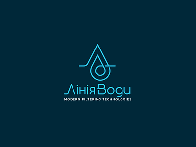 Filtering brand branding design drop elegant filter filtering flat line linear logo logo inspiration logodesign logotype minimalism minimalistic modern ukraine ukrainian water