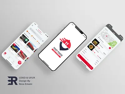Food Delivery App Concept design designer logo logodesign mobileapp ui ui design uiux ux