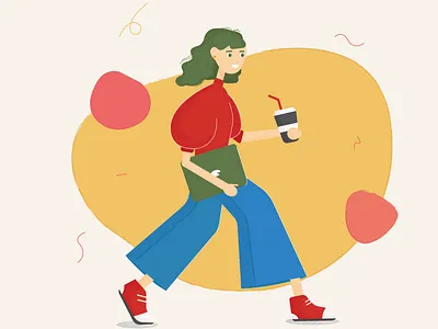 Pixel Girl adobeillustrator character design illustration person person character vector