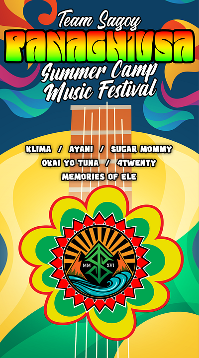 Poster for Music Festival design graphic design illustration