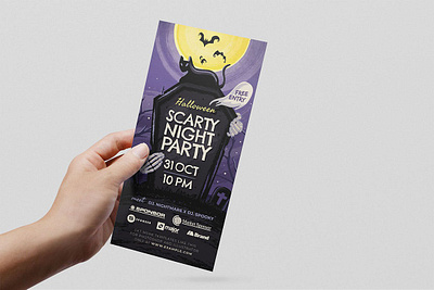 Halloween Flyer Template catalog clean design flyer flyer poster flyer template halloween halloween flyer halloween poster halloween template indesign magazine movie october poster print printable pumpkin template thriller