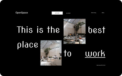 OpenSpace freelance openspace place site space ui web webdesign