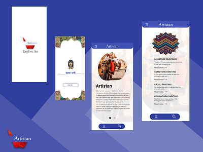 Artistan app ui appui art artui branding designer figma figmadesign graphic design logo ui