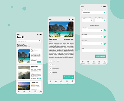 Travel App Mobile Design mobile mobiledesign tour tourapp travel travelapp ui