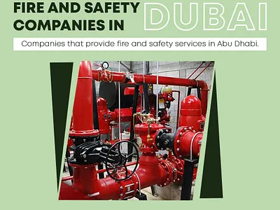 Fire And Safety Companies In Dubai graphic design