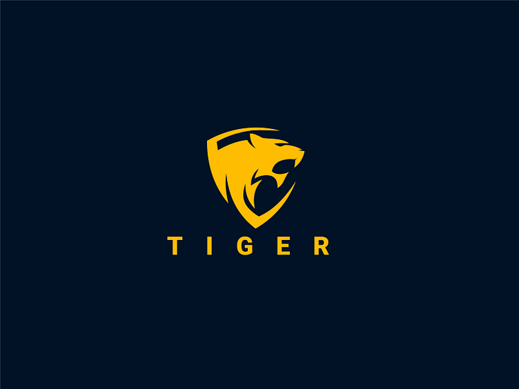 Tiger Logo by HUSSNAIN GRAPHICS on Dribbble