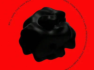 3d looped abstract liquid shapes 3d abstract animation black blender holographic liquid motion noise red retro ui vintage