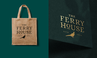 Country Restaurant & Wedding Venue Branding animal logo country house farm brand farm logo food logo gold foil logo hospitality luxury brand luxury logo luxury logo design pheasant pheasant logo restaurant restaurant brand restaurant logo venue logo wedding venue wedding venue logo wildlife