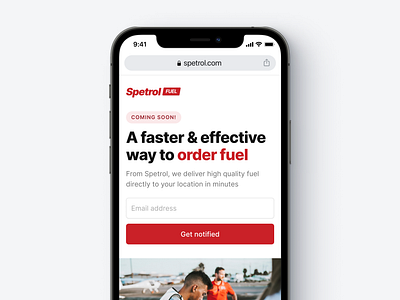 Spetrol - Doorstep Fuel Delivery app branding client delivery delivery app design dribbble figma fuel fuel delivery project ui uidesign userinterface